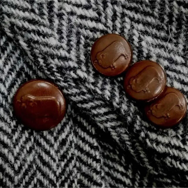 Harris Tweed(ハリスツイード)のハリスツイード ジャケット ヴィンテージ USA製 ビンテージ 羊ボタン メンズのジャケット/アウター(テーラードジャケット)の商品写真