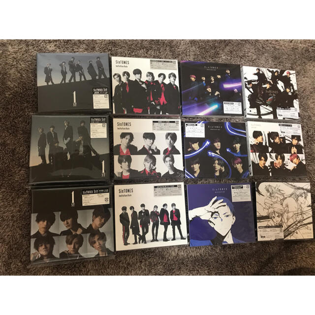 SixTONES 3形態セット　特典付　Imitation Rain、1ST他 1