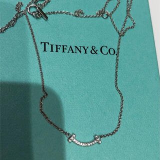 ティファニー(Tiffany & Co.)のティファニー　Tスマイル　ネックレス(ネックレス)