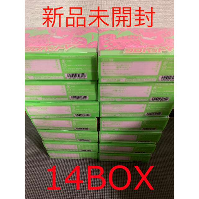 【特価】 ポケモン - 14BOX 新品未開封　ポケモンカードゲーム　クロバットV Box/デッキ/パック