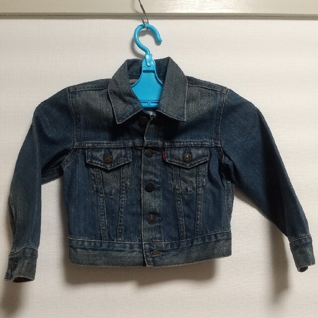 EDWIN(エドウィン)の美品EDWIN キッズ　デニムジァケット キッズ/ベビー/マタニティのキッズ服男の子用(90cm~)(ジャケット/上着)の商品写真