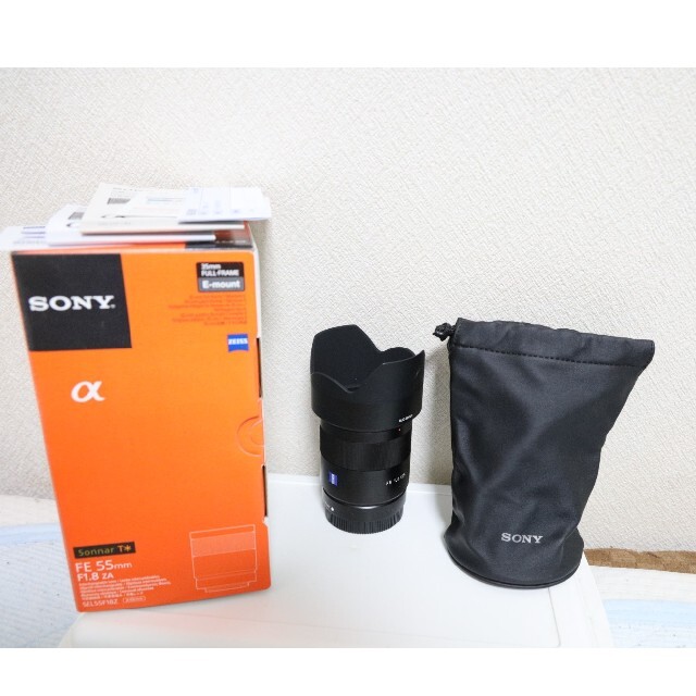 SONY(ソニー)のsony 55mm f1.8 スマホ/家電/カメラのカメラ(レンズ(単焦点))の商品写真