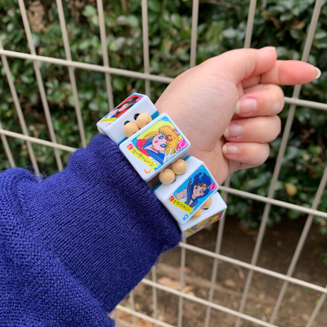 vintageセーラームーンドンジャラ牌ブレスレットの通販 by vintageセーラームーンドンジャラ牌ブレスレットの通販 by