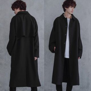 【KUUUPY】2way  Over Soutien Collar Coat(ステンカラーコート)