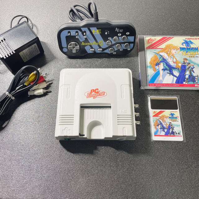NEC - 【※本体のみ】《AV出力改造済》初代PCエンジン本体(白 NEC - 【※本体のみ】《AV出力改造済》初代PCエンジン本体(白