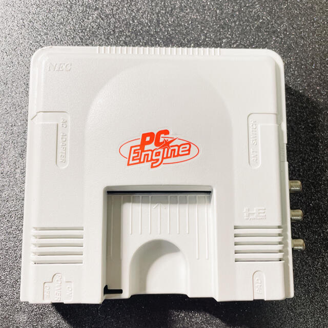 NEC - 【※本体のみ】《AV出力改造済》初代PCエンジン本体(白 NEC - 【※本体のみ】《AV出力改造済》初代PCエンジン本体(白