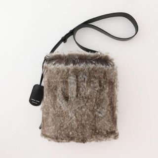 ハイク(HYKE)のHYKE  FAUX FUR MILITARY BAG SMALL SIZE(ショルダーバッグ)