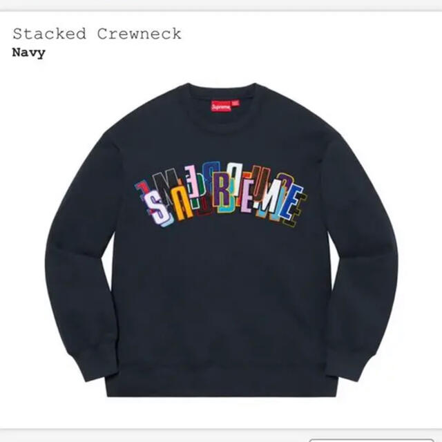 Supreme Stacked Crewneck