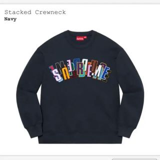 シュプリーム(Supreme)のSupreme Stacked Crewneck(スウェット)