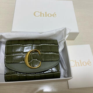 クロエ(Chloe)のクロエ　「chloé c」スモールトリフォールド(財布)