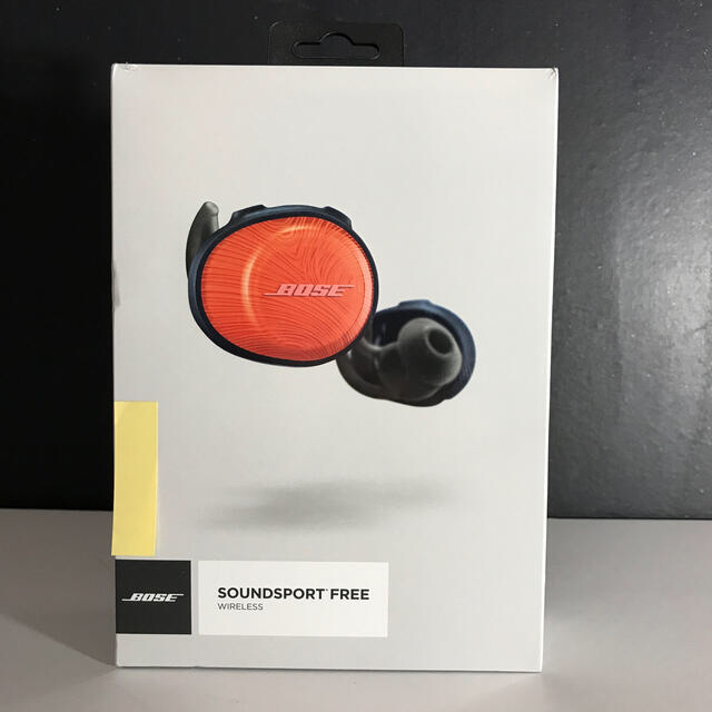 BOSE(ボーズ)のワイヤレスイヤフォンBOSE SOUNDSPORT  BRIGHT ORANGE スマホ/家電/カメラのオーディオ機器(ヘッドフォン/イヤフォン)の商品写真