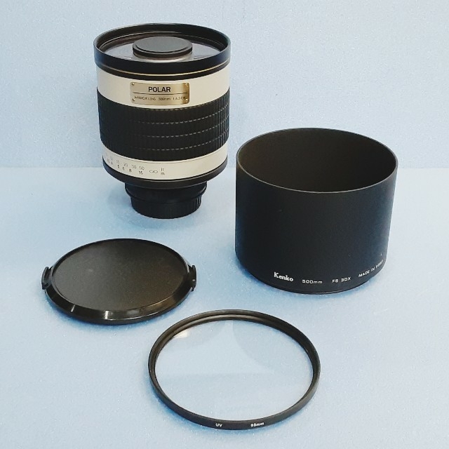 Kenko(ケンコー)のミラーレンズ POLAR 500mm 1:6.3 DX スマホ/家電/カメラのカメラ(レンズ(単焦点))の商品写真