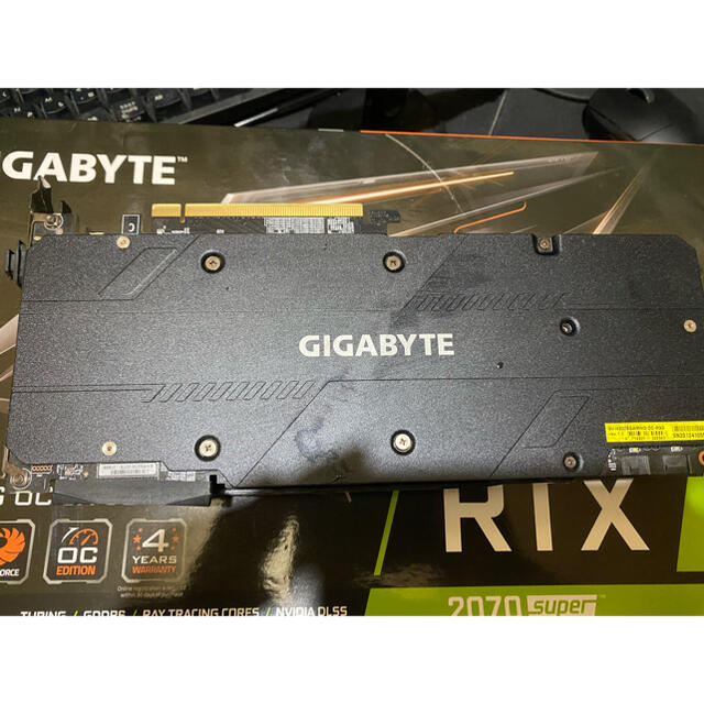 GIGABYTE RTX 2070 SUPER GAMING OC 8G - PCパーツ