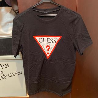 ゲス(GUESS)のGUESS 黒　Tシャツ(Tシャツ/カットソー(半袖/袖なし))