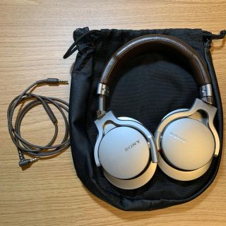 ソニー(SONY)のsony ヘッドホン mdr-1r ブラウン(ヘッドフォン/イヤフォン)