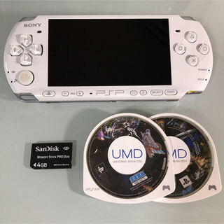 プレイステーションポータブル(PlayStation Portable)のPSP-3000  パールホワイト　ミスティックシルバー　ピアノブラック(携帯用ゲーム機本体)
