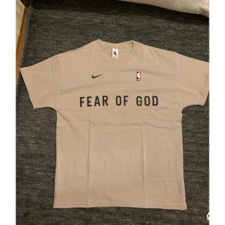 フィアオブゴッド(FEAR OF GOD)のfear of god nike コラボ　Tシャツ　グレー　ベージュ(Tシャツ/カットソー(半袖/袖なし))