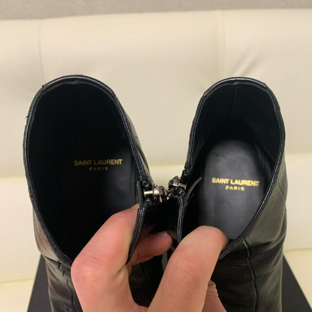 Saint Laurent - saint laurent paris 6cm ヒール ブーツの通販 by