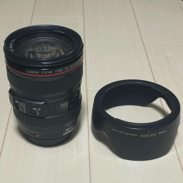 Canon(キヤノン)の【美品】Canon EF24-105mm F4L IS USM スマホ/家電/カメラのカメラ(レンズ(ズーム))の商品写真