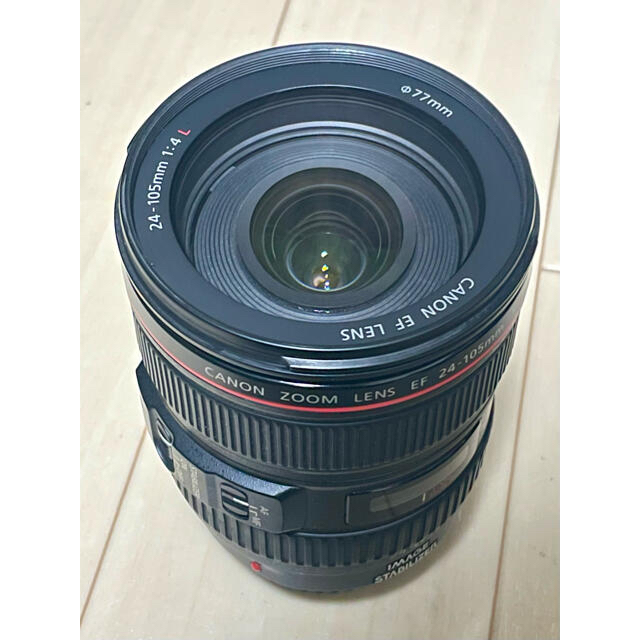 Canon(キヤノン)の【美品】Canon EF24-105mm F4L IS USM スマホ/家電/カメラのカメラ(レンズ(ズーム))の商品写真