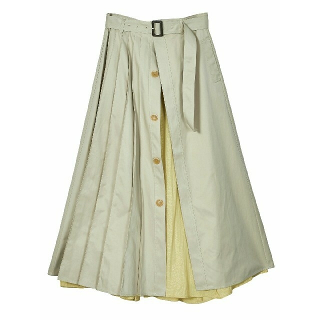 Ameri VINTAGE(アメリヴィンテージ)のAmeriVINTAGE SOPHIA 2WAY TRENCH SKIRT レディースのスカート(ロングスカート)の商品写真