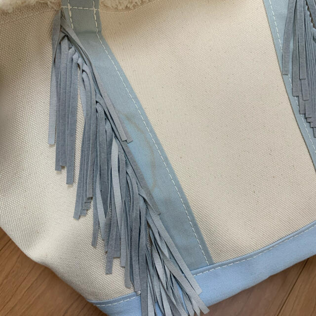 Drawer(ドゥロワー)のayako bag フリンジ レディースのバッグ(トートバッグ)の商品写真