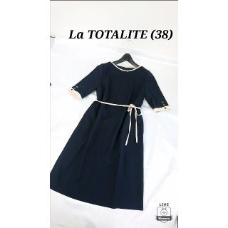 ラトータリテ(La TOTALITE)の美品♪ (38) ラ トータリテ  ワンピース(ひざ丈ワンピース)