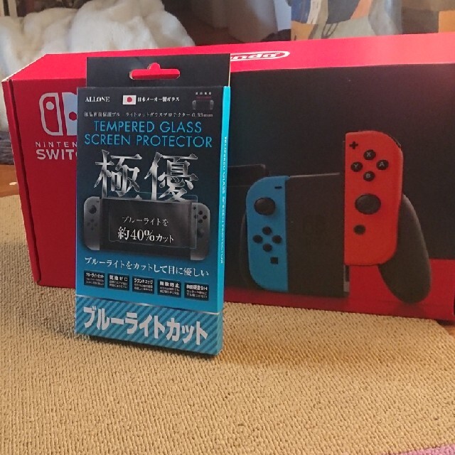 任天堂Switch新品未開仏！！昨日購入。