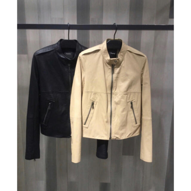 Theory レザージャケット 定価10.6万円 - ライダースジャケット