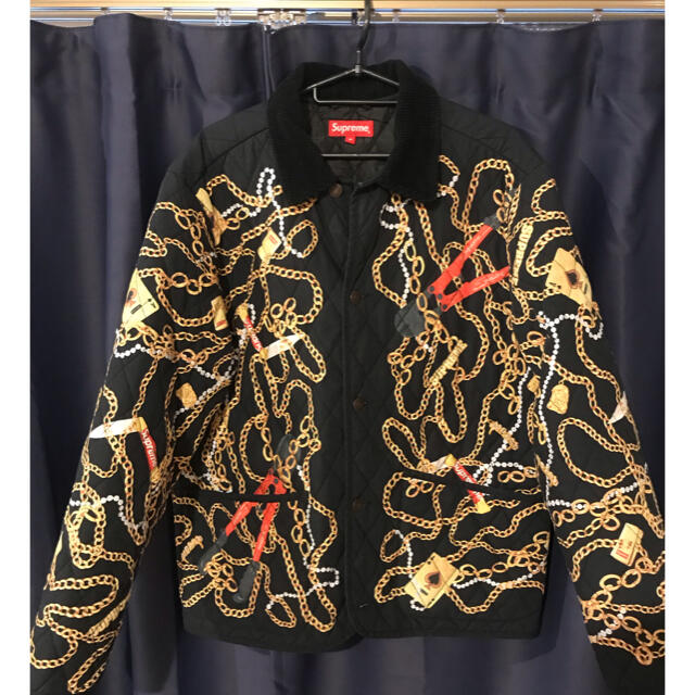 販売直営店 supreme chains Quilted Jacket シュプリーム | i4mx.com