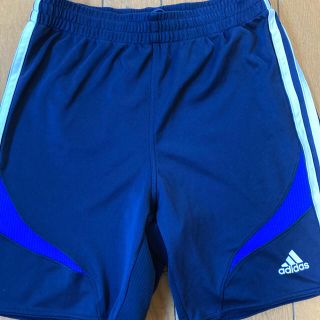 アディダス(adidas)のadidas アディダス サッカー　パンツ　150㎝　ネイビー(ウェア)