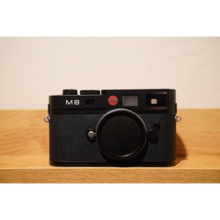 ライカ(LEICA)の美品　LEICA M8 ライカ　ブラック　箱付(デジタル一眼)