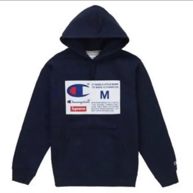 メンズSupreme Champion Label Hooded Sweatshirt