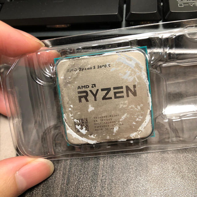 AMD RYZEN 5 2600X 本体のみスマホ/家電/カメラ