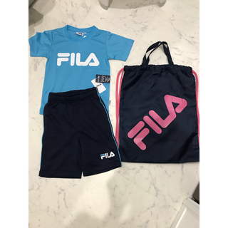 フィラ(FILA)の新品タグ付きFILA フィラスポーツ上下セット バッグプレゼント(その他)
