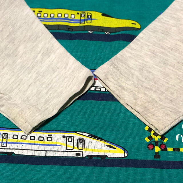 motherways(マザウェイズ)のマザウェイズ　トップス　Tシャツ　新幹線　電車　97 95 キッズ/ベビー/マタニティのキッズ服男の子用(90cm~)(Tシャツ/カットソー)の商品写真