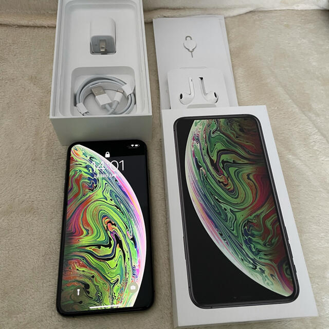 【iPhone XS Max】256G バッテリー良好91％ SIMフリー