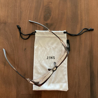 ジンズ(JINS)の花粉カット　JINS 度なしメガネ(サングラス/メガネ)