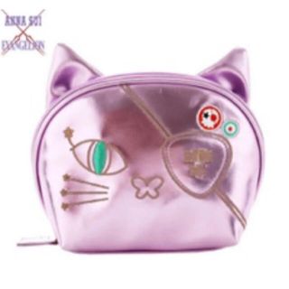 アナスイ(ANNA SUI)の新品未開封 EVANGELION×アナスイ 眼帯ネコポーチ ピンク マリ アスカ(ポーチ)