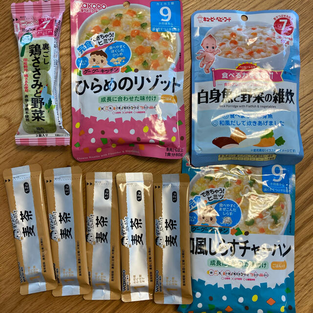 和光堂(ワコウドウ)の離乳食、麦茶セット キッズ/ベビー/マタニティの授乳/お食事用品(その他)の商品写真