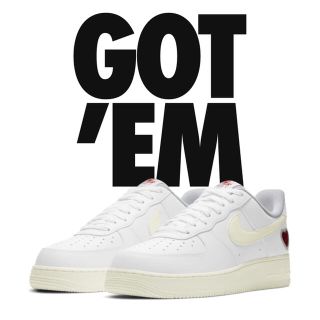 ナイキ(NIKE)のNIKE AIR FORCE 1 VALENTINE'S DAY バレンタイン(スニーカー)