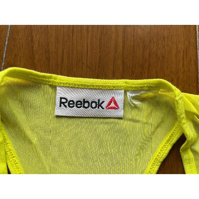 Reebok(リーボック)のLes Mills タンクトップ　イエロー S（女性） スポーツ/アウトドアのトレーニング/エクササイズ(その他)の商品写真