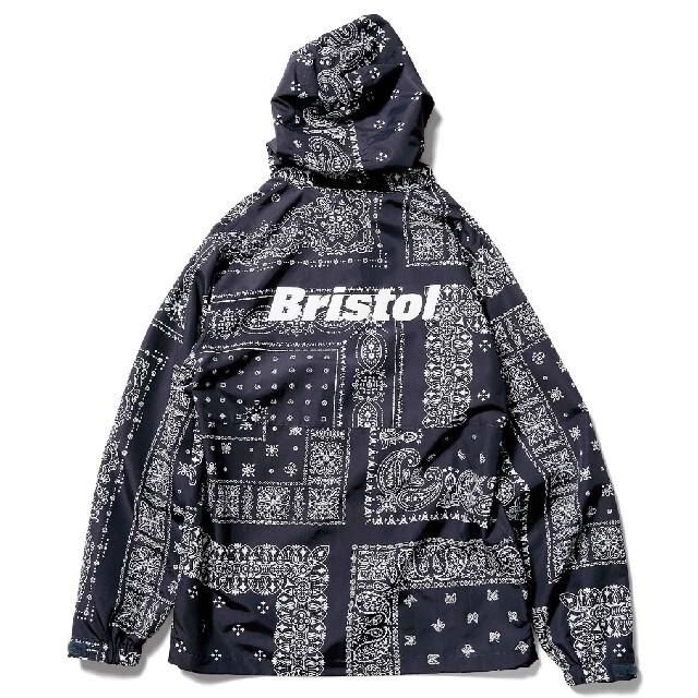 F.C.R.B.(エフシーアールビー)のF.C.Real Bristol B NAVY BANDANA XL バンダナ メンズのジャケット/アウター(ナイロンジャケット)の商品写真