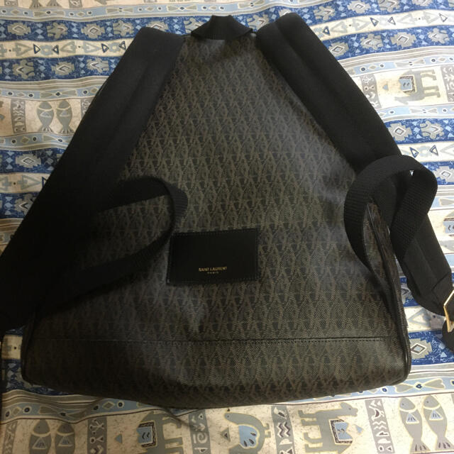 Saint Laurent(サンローラン)の値段交渉可能新品サンローランモノグラムパックパック　エディ期 メンズのバッグ(バッグパック/リュック)の商品写真