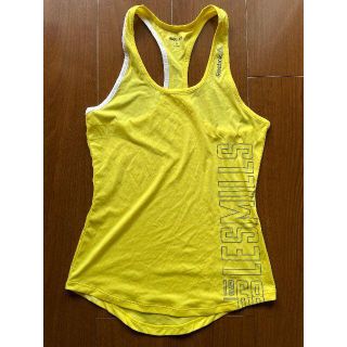 リーボック(Reebok)のLes Mills タンクトップ　黄色 S（女性）(その他)