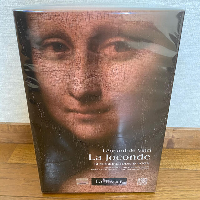 MEDICOM TOY(メディコムトイ)のBE@RBRICK Mona Lisa モナリザ 100% & 400% エンタメ/ホビーのフィギュア(その他)の商品写真