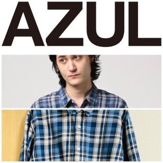 アズールバイマウジー(AZUL by moussy)のAZUL by  moussy Madras Check Shirts(シャツ)