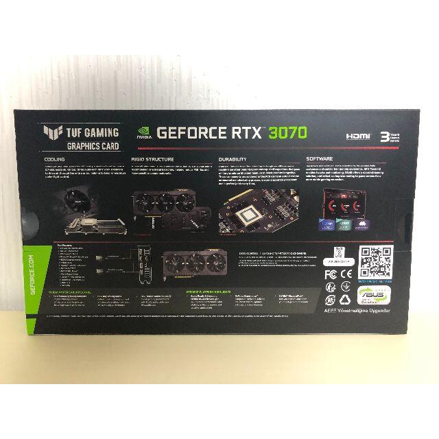 新品未開封品　ASUS TUF-RTX3070TI-8G-GAMING