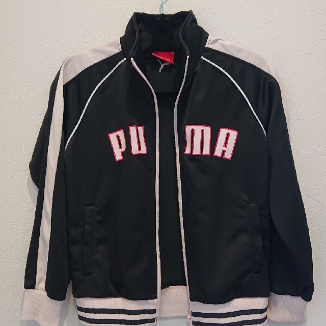 PUMA(プーマ)の値下げしました♪プーマジャージ   140㎝ キッズ/ベビー/マタニティのキッズ服女の子用(90cm~)(ジャケット/上着)の商品写真