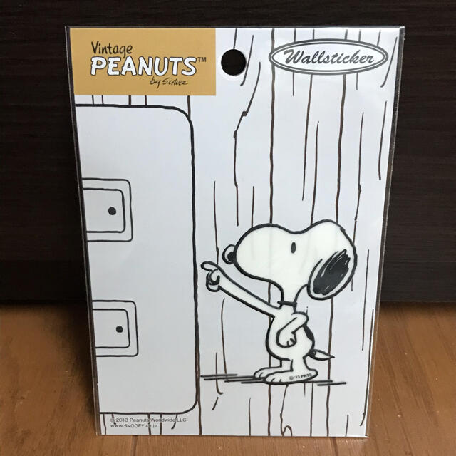 PEANUTS(ピーナッツ)のスヌーピー ウォールステッカー エンタメ/ホビーのおもちゃ/ぬいぐるみ(キャラクターグッズ)の商品写真